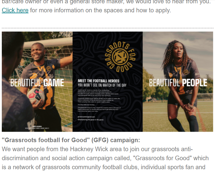 CIG Newsletter screengrab